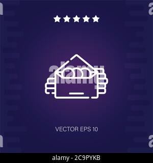 Vektorsymbol „Freibetrag“ Stock Vektor