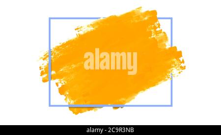 Abstrakte Pinselstriche auf Weiß. Handbemalter strukturierter Hintergrund. Striche mit trockenen, rauen Kanten im Impressionismus-Stil. Vektor-3d-Illustration Stock Vektor