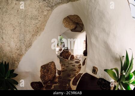 Juli 29, 2020. Lanzarote, Spanien. Das Lagomar Museum, Omar Sharif Haus Stockfoto