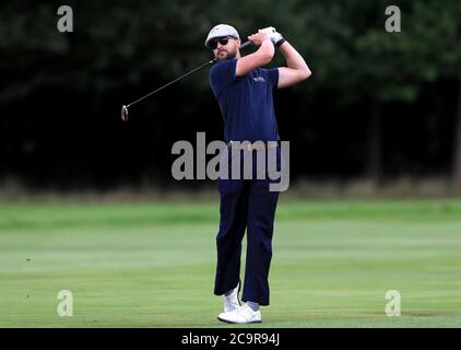 Schwedens Rikard Karlberg während des vierten Tages der Hero Open im Forest of Arden Marriott Hotel and Country Club, Birmingham. Stockfoto