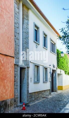 Inoffizielle Residenz Fassade von Marcelo Rebelo de Sousa, Präsident von Portugal, in Cascais, Portugal Stockfoto