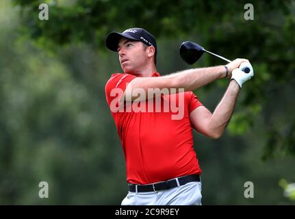 Der französische Julien Guerrier während des vierten Tages der Hero Open im Forest of Arden Marriott Hotel and Country Club, Birmingham. Stockfoto