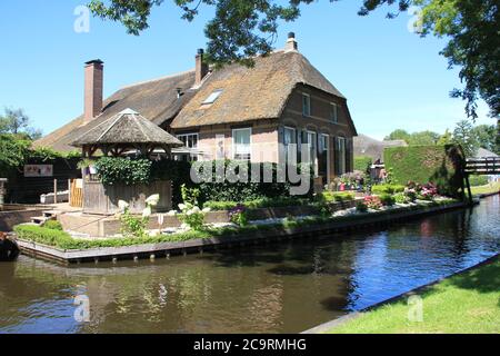 Giethoorn, Niederlande Stockfoto