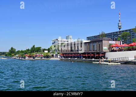 Wien, Österreich. CopaBeach in Wien Stockfoto