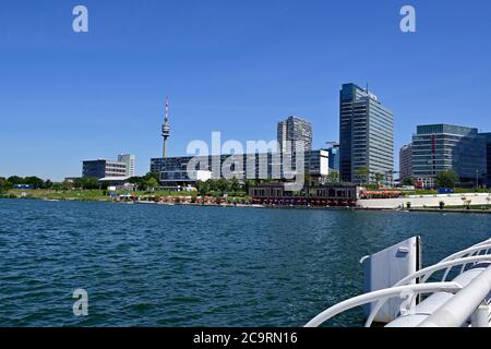 Wien, Österreich. CopaBeach in Wien Stockfoto