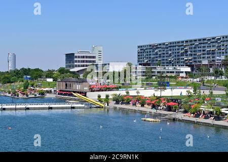 Wien, Österreich. CopaBeach in Wien Stockfoto