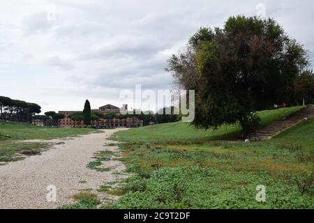 Circus Maximus in der Stadt Rom, Italien Stockfoto