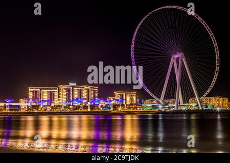 Eine typische Szene in Dubai VAE Stockfoto