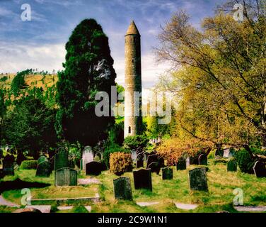 IE - CO. WICKLOW: Glendalough Stockfoto