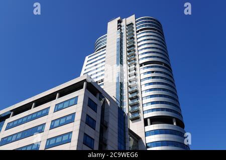 Bridgewater Place in Leeds. Auch bekannt als „The Dalek“ Stockfoto