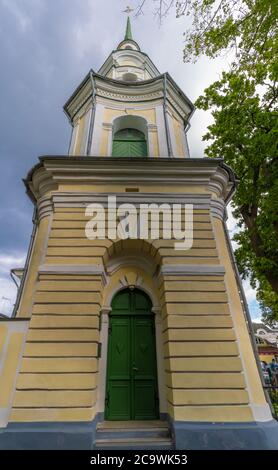 St. Katharinenkirche, Altstadt von Parnu, die viertgrößte Stadt Estlands und ein beliebter Ferienort mit einer charmanten Altstadt und großen Stränden Stockfoto