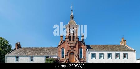 Gifford Town Hall, Gifford, East Lothian, Schottland, Großbritannien. Stockfoto