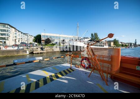 An Bord einer Fähre namens 'Föri' in Turku, Finnland Stockfoto