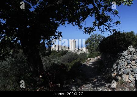 Kardamyli in Peloponnes Griechenland Stockfoto