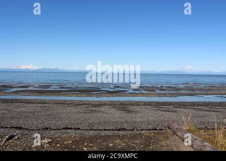 Der Cook Inlet in Alaska, USA Stockfoto