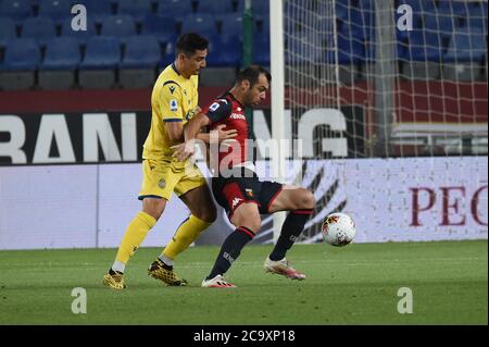 2. August 2020, Genua, Italien: Genua, Italien, , 02. August 2020, Goran Pandev (Genua) während Genua gegen Hellas Verona - italienisches Fußballspiel der Serie A - Credit: LM/Danilo Vigo (Credit Image: © Danilo Vigo/LPS via ZUMA Wire) Stockfoto