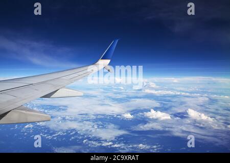 Südamerika, der Blick vom Flugzeug Stockfoto