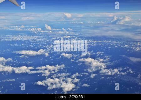 Südamerika, der Blick vom Flugzeug Stockfoto