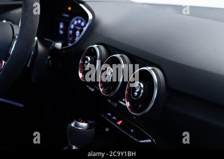 Luxus moderne Auto-Lüftung und Klimaanlage System Stockfoto