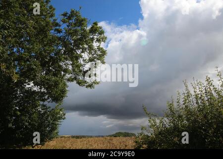 Yorkshire Wolds, England. Eine unentdeckte Region. Stockfoto