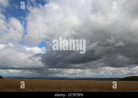 Yorkshire Wolds, England. Eine unentdeckte Region Stockfoto