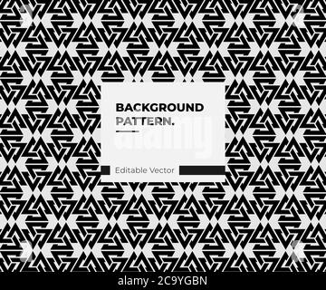 Geometrisches Grau nahtlose Muster Textur Design Vektor Hintergrund Stock Vektor