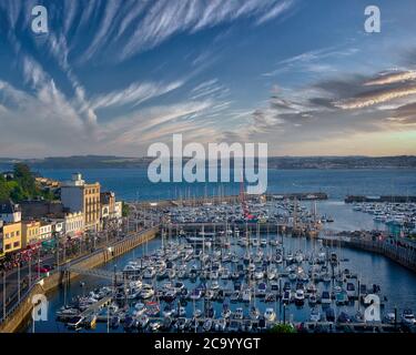 GB - DEVON: Inner Harbour in Torquay Stockfoto