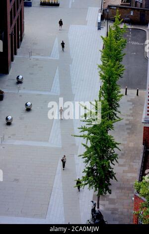 Peter's Hill von St. Paul's Cathedral Stockfoto