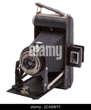 Kodak Kodette Brownie Six-20 Folding Vintage Kamera Stockfoto