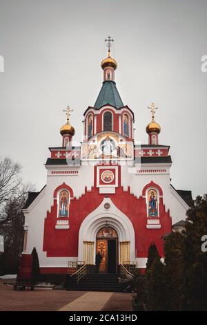 ODESSA, UKRAINE - 18. JANUAR 2015: Ukrainisch-orthodoxe christliche Kirche der Heiligen Maria Magdalena Stockfoto