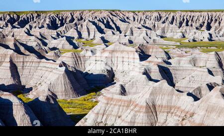 Badlands National Park (Big Badlands Overlook) Stockfoto