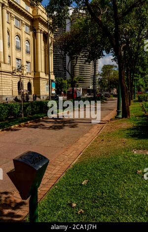 Bank of Brazil Kulturzentrum Gebäude am Liberty Square in Belo Horizonte, Brasilien Stockfoto