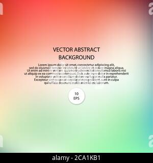 Verlaufshintergrund. Vorlage für Präsentation, Werbung, Banner, Broschüren abstrakter Vektor Hintergrund Stock Vektor