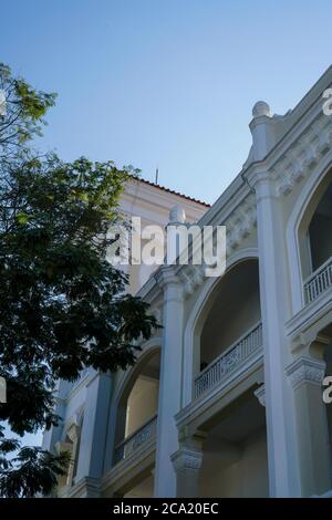 Ipoh, Malaysia - 25. Juli 2020 : Heritage Trail eine der berühmten Attraktion in Ipoh, aufgrund seiner einzigartigen Erbe Gebäude und Street Art. Stockfoto