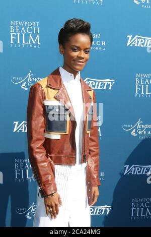 LOS ANGELES - NOV 11: Letitia Wright bei den 10 Actors to Watch & Newport Beach Film Festival Herbsthonorate im Resort at Pelican Hill am 11. November 2018 in Newport Coast, CA Stockfoto