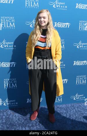 LOS ANGELES - NOV 11: Elsie Fisher bei den 10 Actors To Watch & Newport Beach Film Festival Herbsthonorieren im Resort at Pelican Hill am 11. November 2018 in Newport Coast, CA Stockfoto