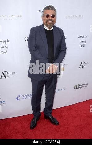 LOS ANGELES - 6. MAI: George Lopez bei der 11. Jährlichen George Lopez Foundation Celebrity Golf Classic Pre-Party in den Paramount Studios am 6. Mai 2018 in Los Angeles, CA Stockfoto