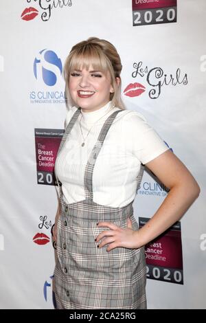 LOS ANGELES - OCT 7: Maddie Poppe beim 18. Jährlichen Les Girls Cabaret im Avalon Hollywood am 7. Oktober 2018 in Los Angeles, CA Stockfoto