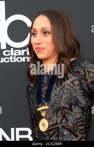 LAS VEGAS - MAI 20: Desiree Linden, Womens Boston Marathon Winner 2018 bei den Billboard Music Awards 2018 in der MGM Grand Garden Arena am 20. Mai 2018 in Las Vegas, NV Stockfoto