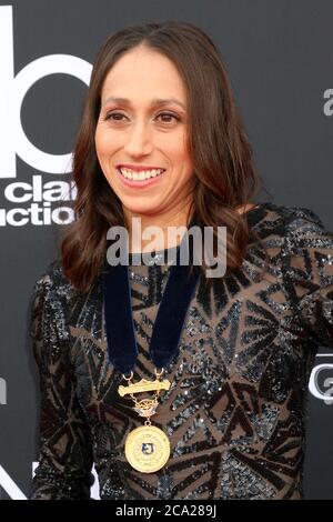 LAS VEGAS - MAI 20: Desiree Linden, Womens Boston Marathon Winner 2018 bei den Billboard Music Awards 2018 in der MGM Grand Garden Arena am 20. Mai 2018 in Las Vegas, NV Stockfoto