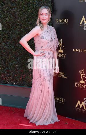 LOS ANGELES - APR 27: Annika Noelle bei den Daytime Emmy Awards 2018 - Creative im Pasadena Civic Auditorium am 27. April 2018 in Pasadena, CA Stockfoto