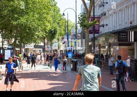 Broad Street, Reading, Berkshire Stockfoto