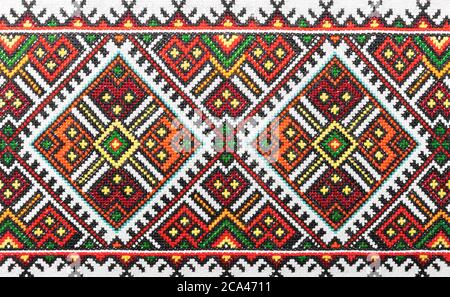 Traditionelles Ornament der Ukraine. Stockfoto