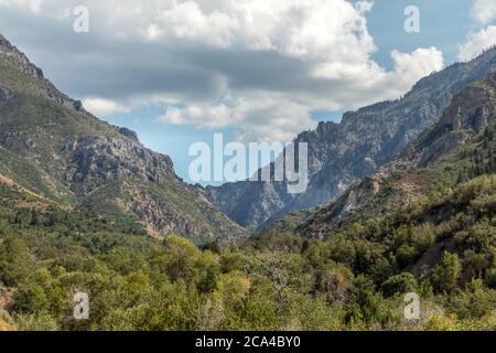 Malerische Aussicht auf die Berge an Uintah National Forest, Utah Stockfoto