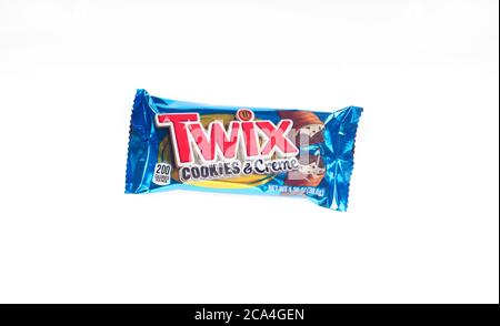 Twix Plätzchen & Creme Candy Bar Stockfoto