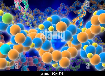 DNA Stockfoto