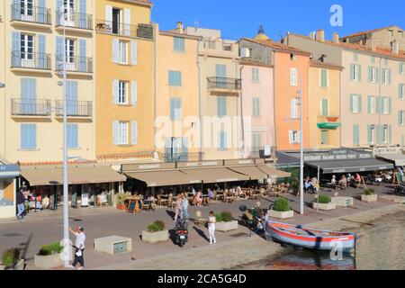 Frankreich, Var, Saint Tropez, Quai Frederic Mistral Stockfoto