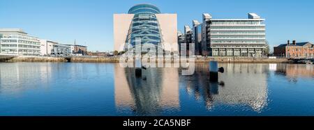 Dublin Convention Centre, Docklands, Dublin, Irland Stockfoto