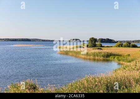 Krakauer See in der Mecklenburgischen Seenplatte, Deutschland Stockfoto