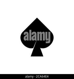 Spielkarte Vektor Logo Symbol Design Vorlage Illustration Stock Vektor